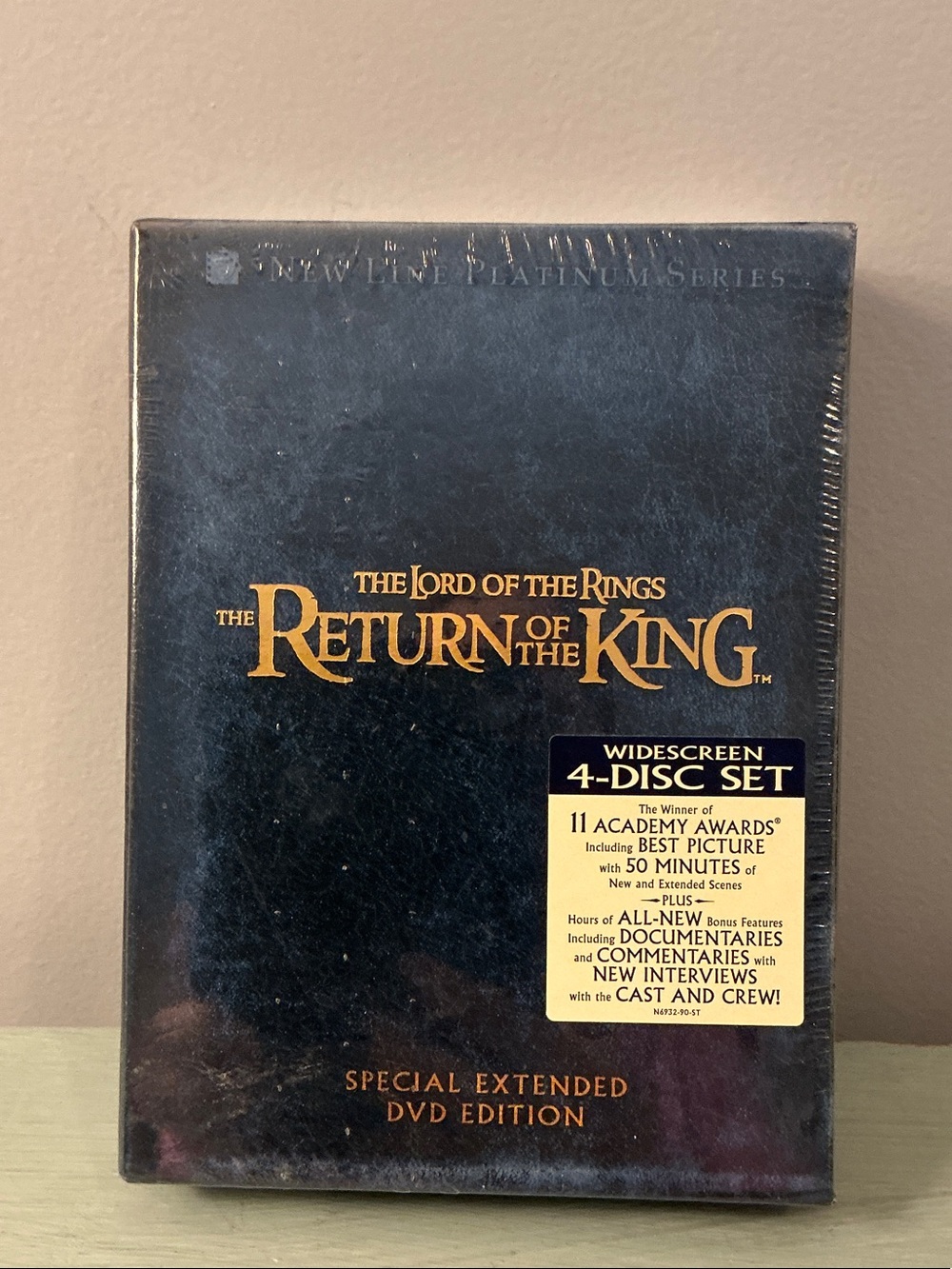 The Lord of the Rings: The Return of the King 4 Disc DVD Set NWT
